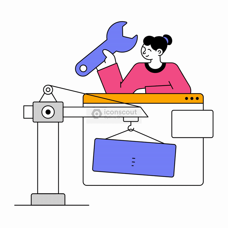 Construction animation